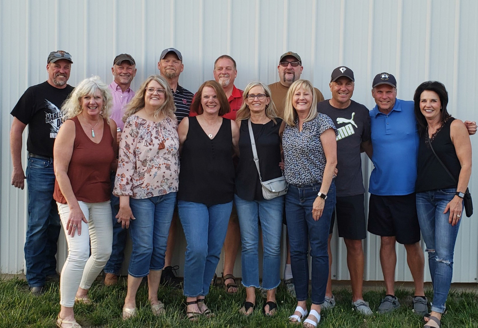 The Class of 1983 held their 40th reunion. Pictured are Back Row: Kevin Steele, Mike Wetzel, Dave Petersen, Gene Snyder, Nathan Clendenin, Tim Beebe, Scott King, Tammy (Wetzel) Mamot, Front Row: Marcy (Kreis) Jimenez, Diane (Johnson) Lee, Judy (Johnson) Topil, Angela (Gustafson) Evans, Mindy (Peterson) Widhalm. Not Pictured: Greg Clark. Photo provided.