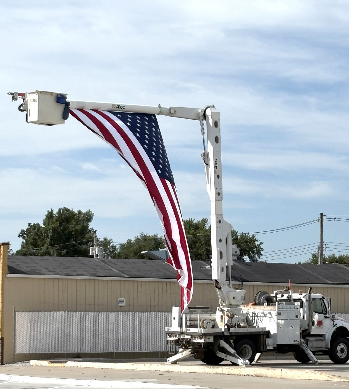 RPPD Flies Flag for 9/11