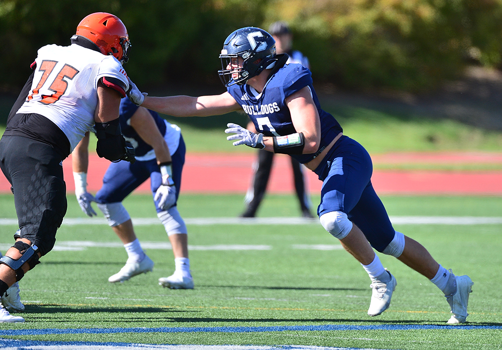 Kyle Sterup (right) is in his second year at Concordia University. Ben Meyer (Concordia Athletics)
