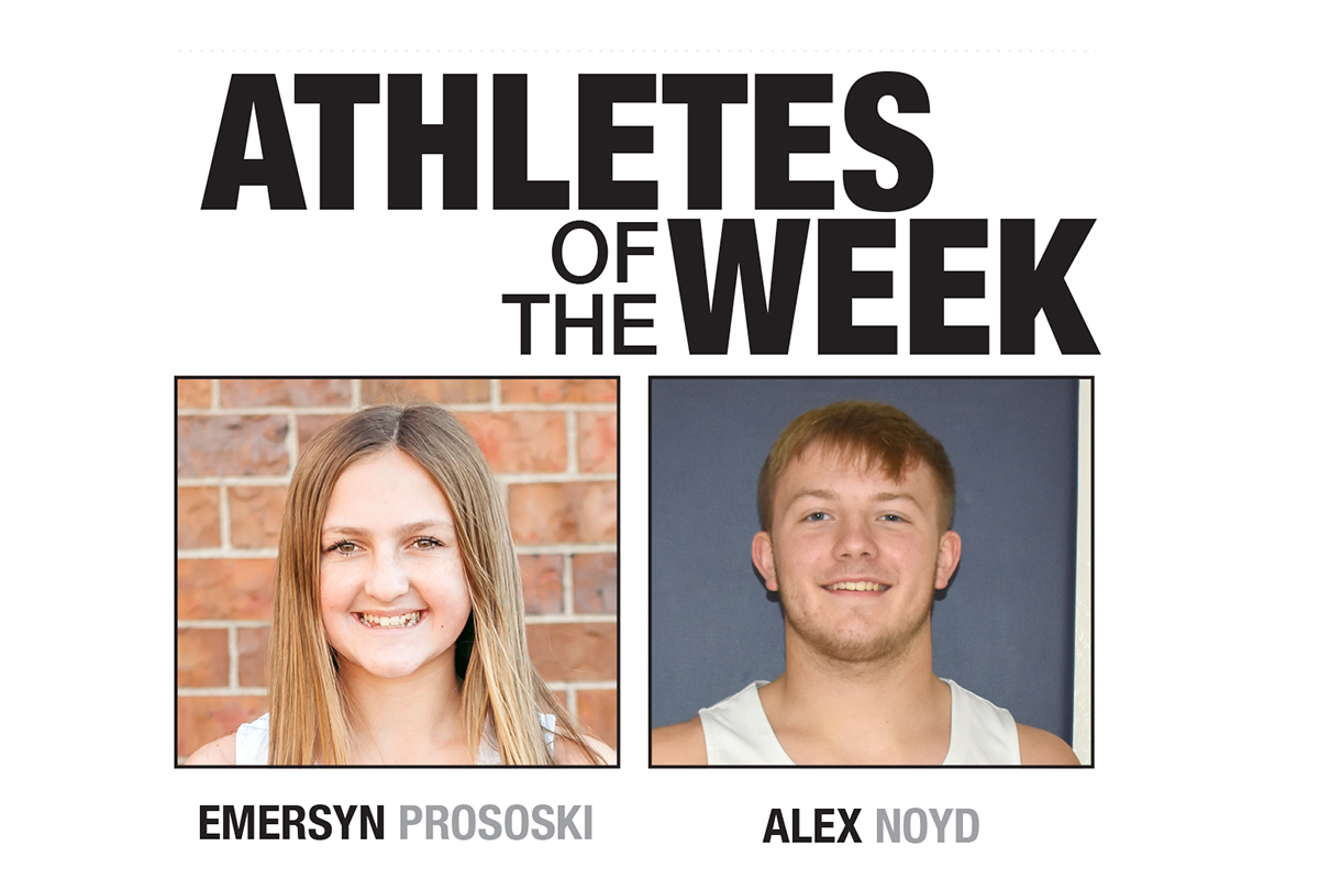 Each week during the school year, the Polk County News will select a male and female Athlete of the Week.