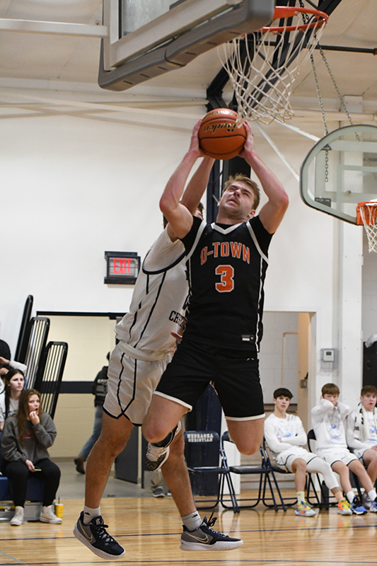 The record was broken with 58.3 seconds remaining in the first half on Tuesday against Nebraska Christian. PCN photo by Rick Holtz