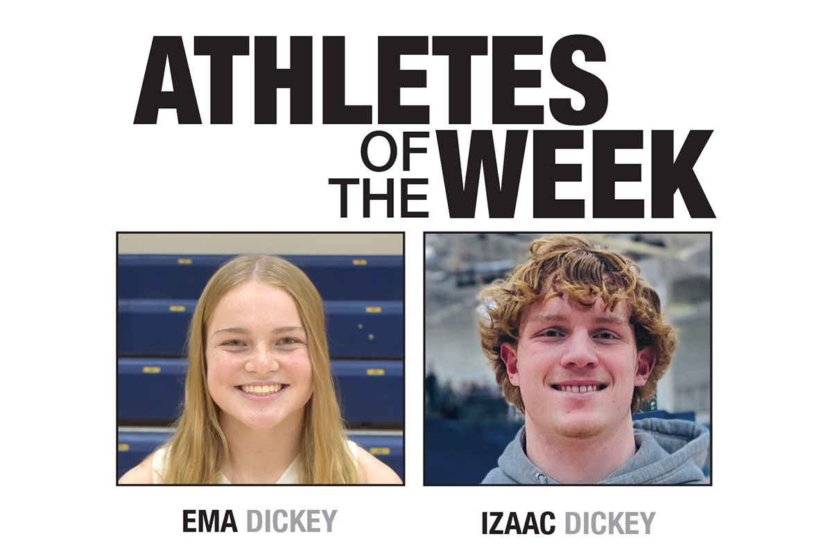 Each week during the school year, the Polk County News will select a male and female Athlete of the Week.