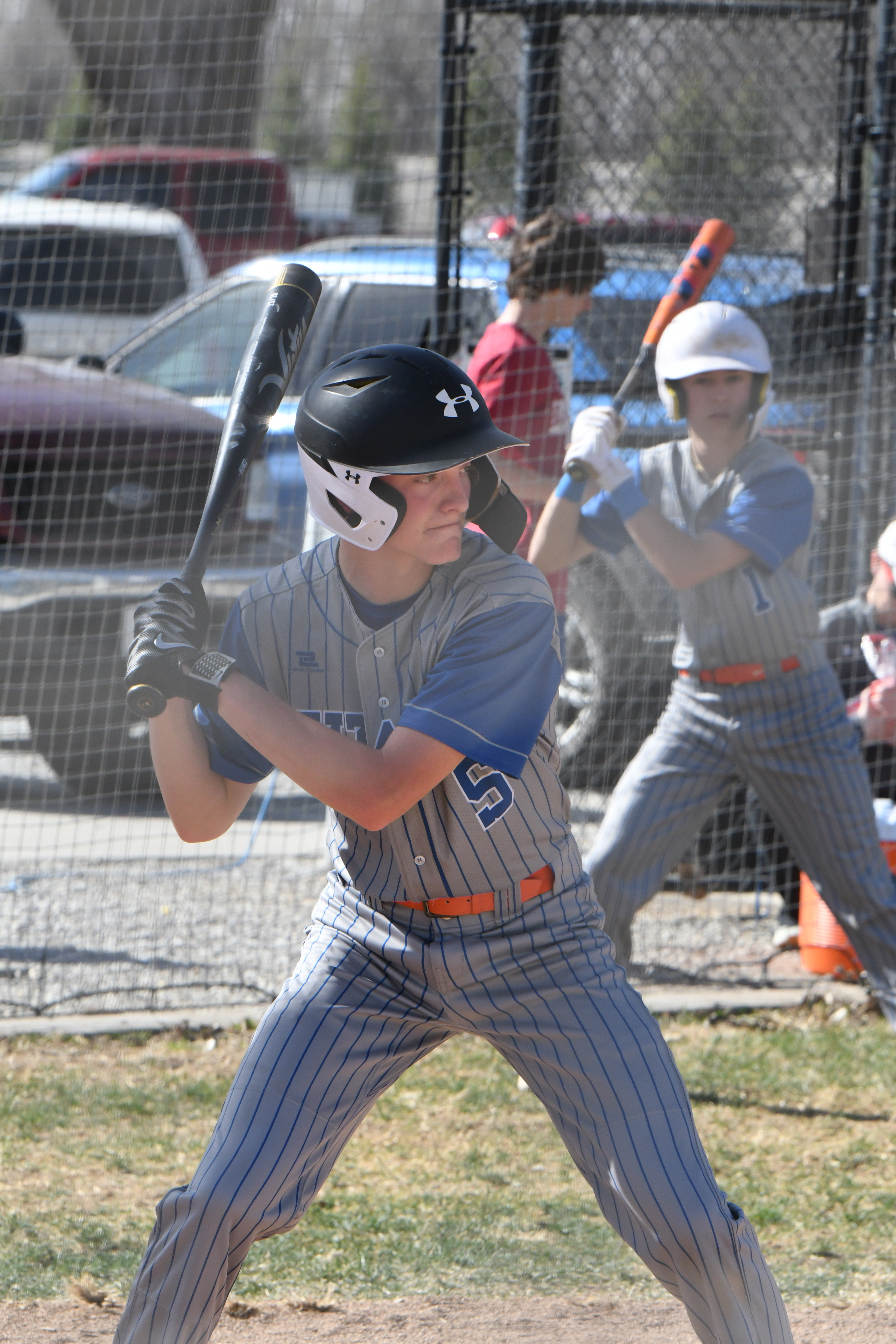 Kolton Neujahr is up to bat. PCN Photo by Rick Holtz.