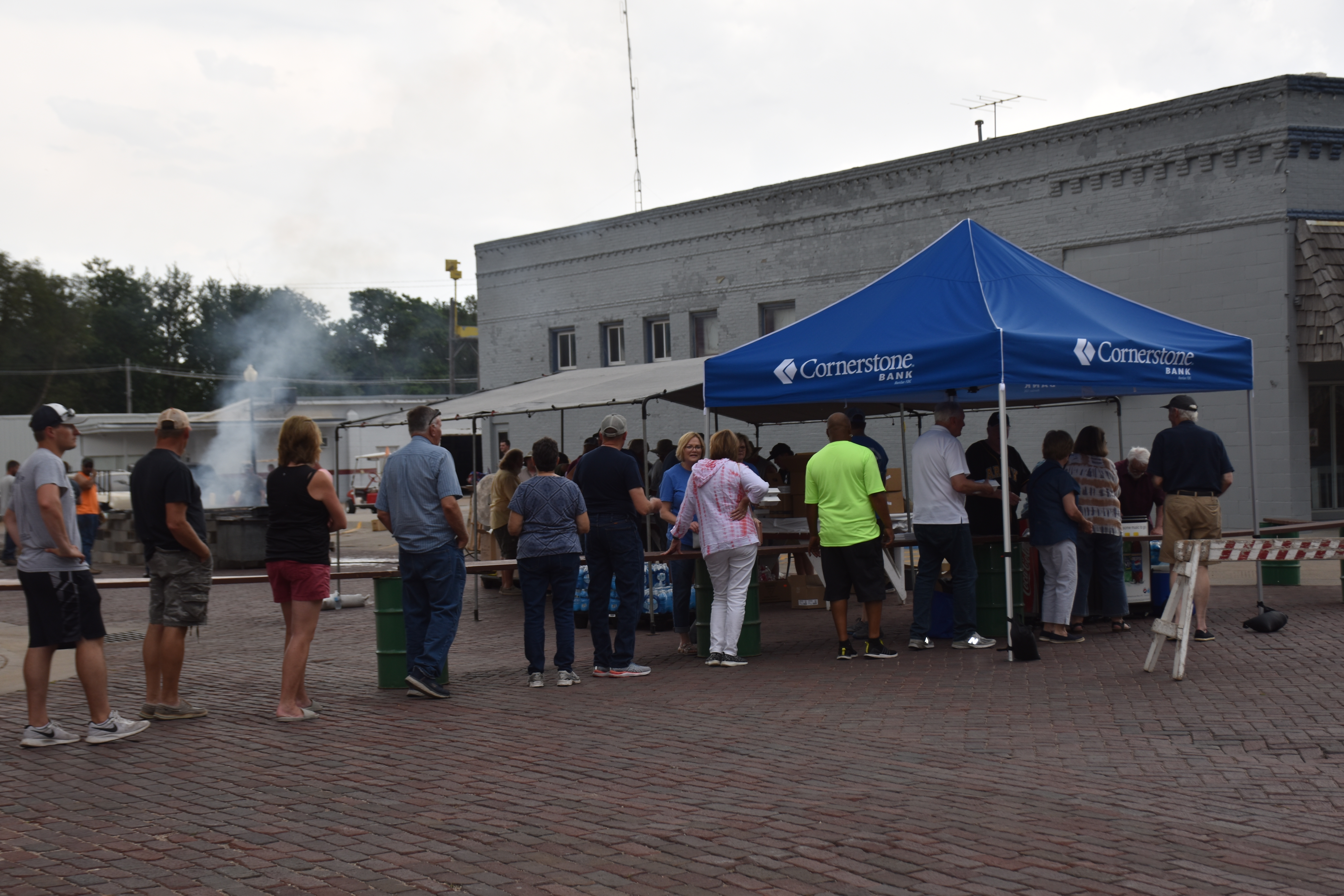 Line for BBQ