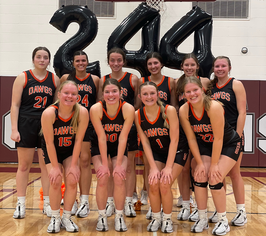 Rori Wieseman broke the school record for assists in a career. Photo provided