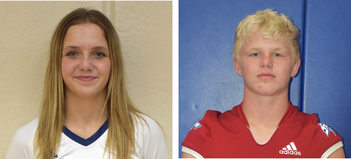 Each week during the school year, the Polk County News will select a male and female Athlete of the Week.