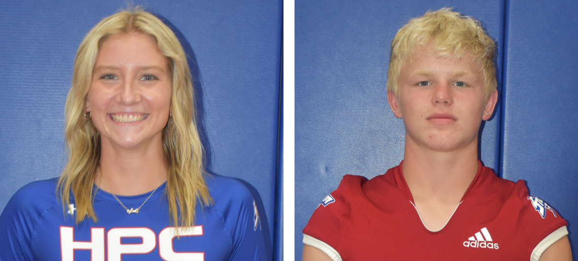 Each week during the school year, the Polk County News will select a male and female Athlete of the Week.