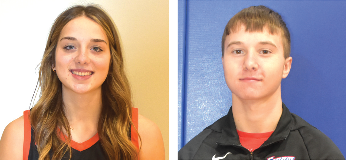 Each week during the school year, the Polk County News will select a male and female Athlete of the Week.