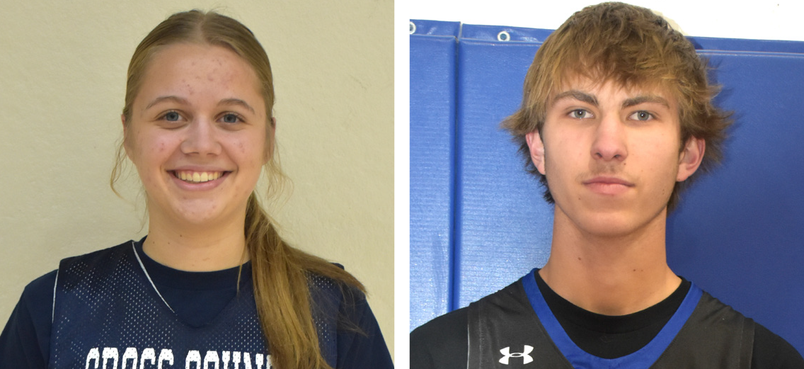 Each week during the school year, the Polk County News will select a male and female Athlete of the Week.