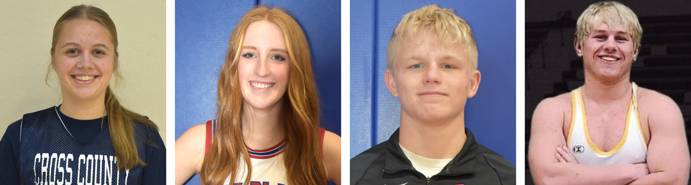 Each week during the school year, the Polk County News will select a male and female Athlete of the Week. This week there was no way to pick just one. 