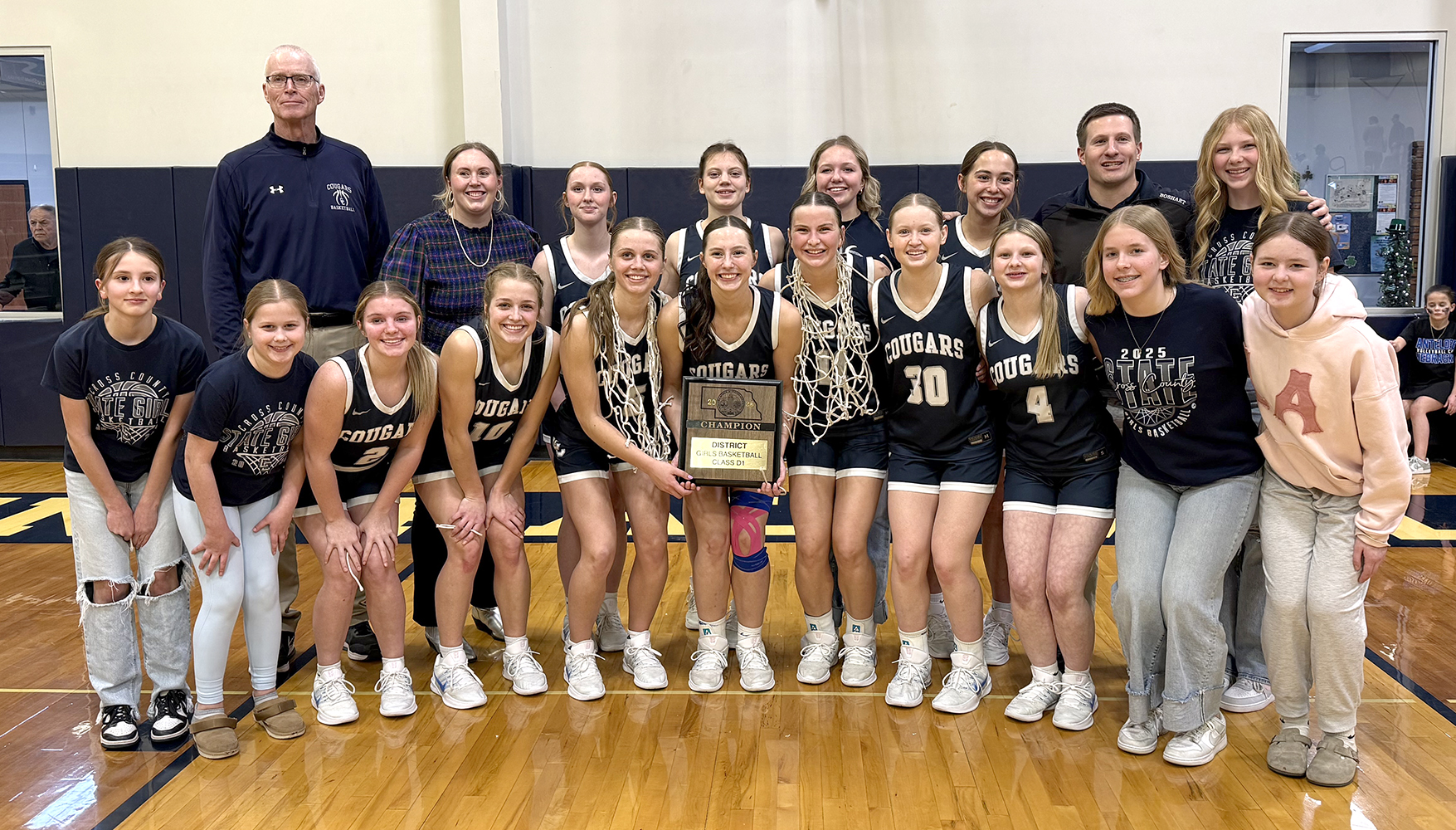 Cross County pulled off the upset and heads back to Lincoln for the fourth season in a row. PCN photos by Rick Holtz