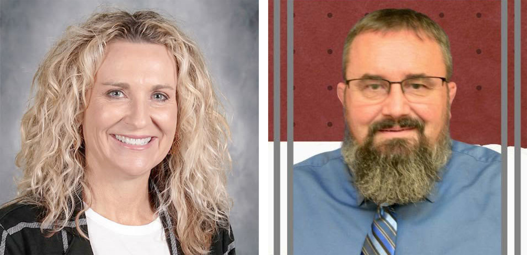 SRC interim superintendent candidates Dr. Dana Wiseman (left) and Ernie Valentine (right). Photos provided.