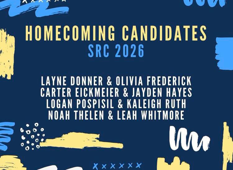Shelby-RC Huskies announced their candidates as above. They will hold their Homecoming on Friday, September 25th. The football team will host Humphrey/Lindsay at 7 p.m. The volleyball team will hold a home Tri on Thursday and the Huskies golfers will be in Fullerton at Pawnee Hills. Graphic was provided.