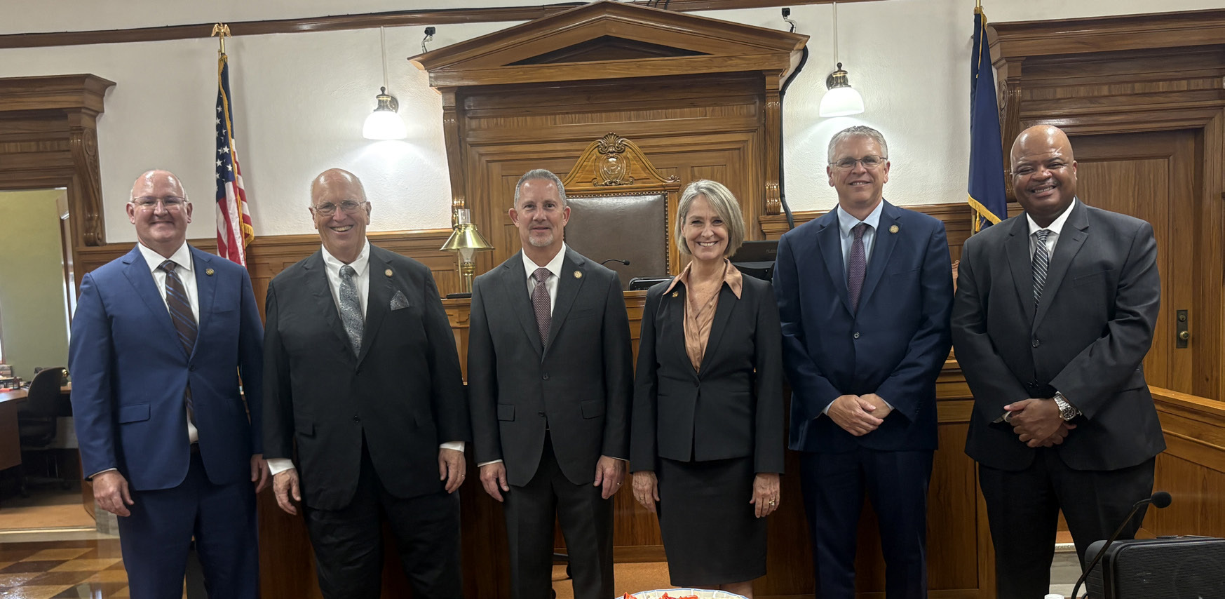 State Judges Visit Polk County