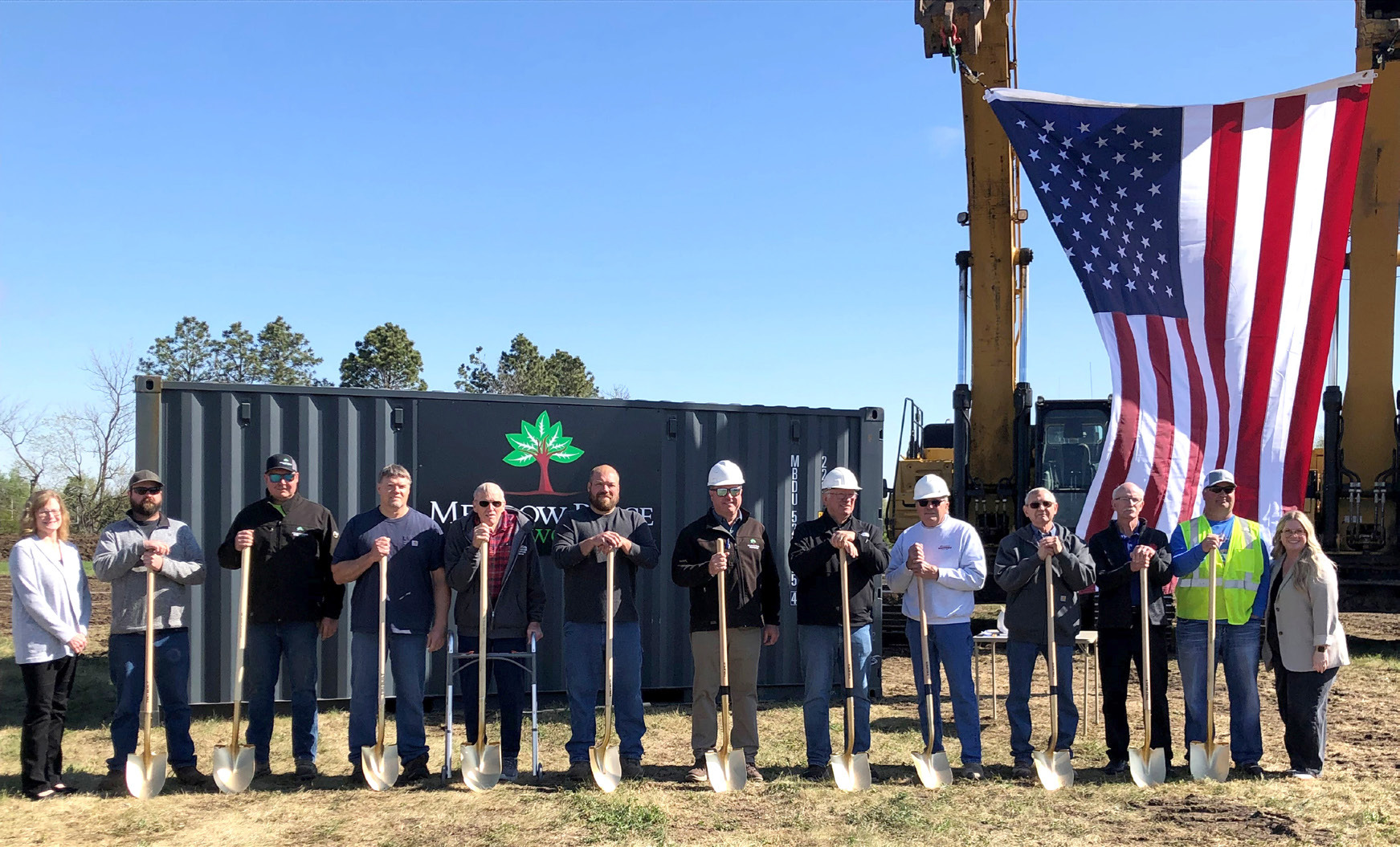 Above: Osceola broke ground last week on the new Fox Run subdivision. 