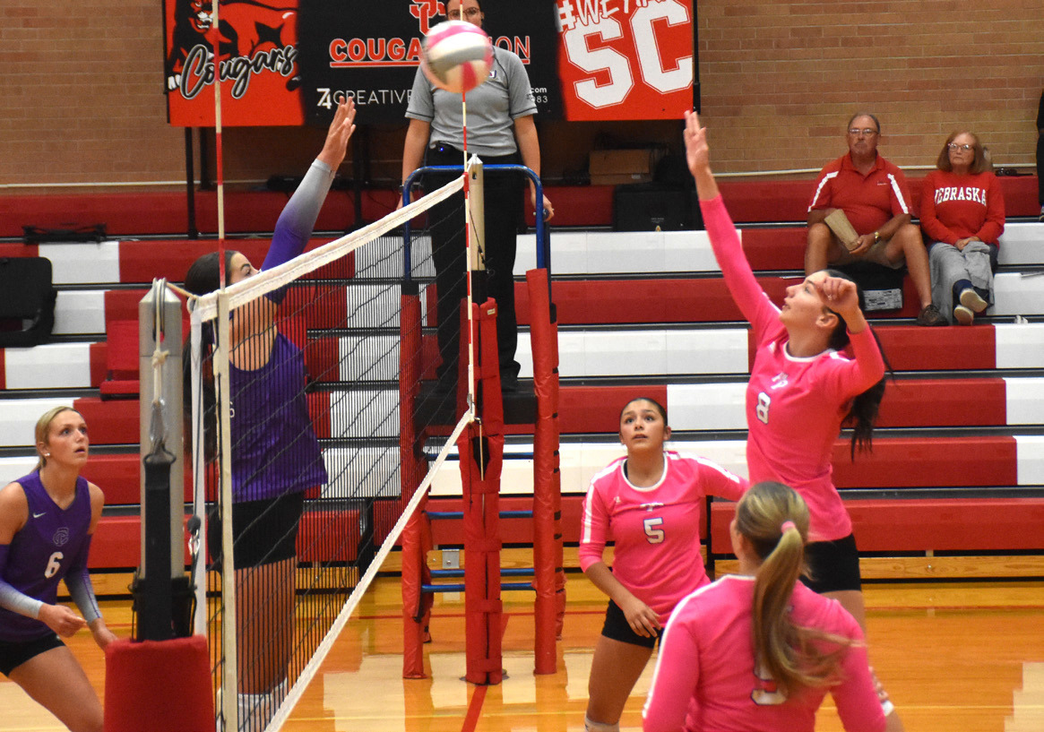 Senior Dakota Gress looks to find the opening in the Fillmore Central defense during last Thursday night’s triangular at Sandy Creek High School. PCN photo by Beth Sparrow.