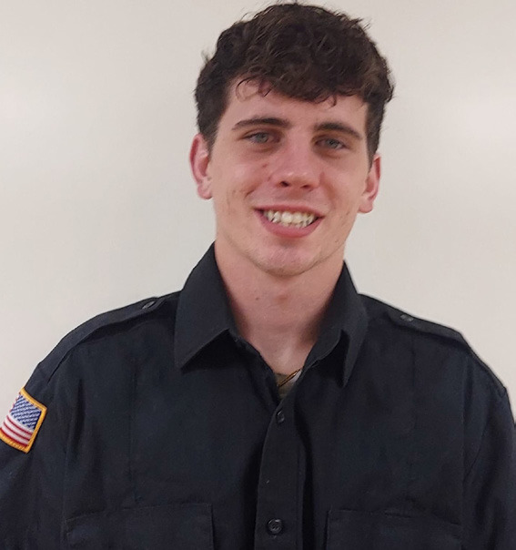 Osceola graduate Bryce Reed joins the Osceola firefighter squad. Photo provided.