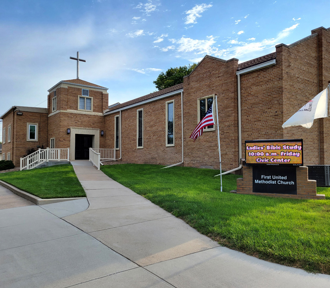 The Osceola United Methodist Church will celebrate their 150th year of ministry this September. PCN Photo by Beth Sparrow.