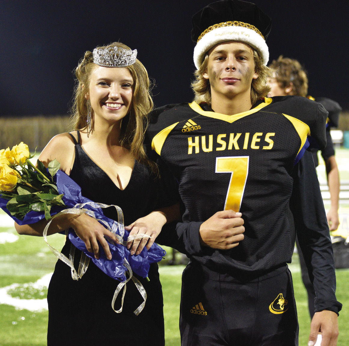 Shelby-Rising City finished homecoming week with the crowning of their king and queen. The King was Kole Eickmeier and Queen Aurora Slusarski. PCN photo by Emily Blackburn