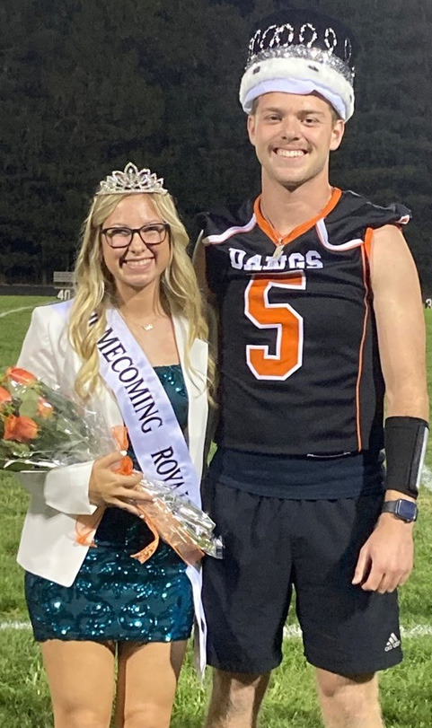 Osceola finished homecoming week with the crowning of their king and queen. The King was Isaiah Zelasney and Queen Sierra Boden. PCN photo by Beth Sparrow