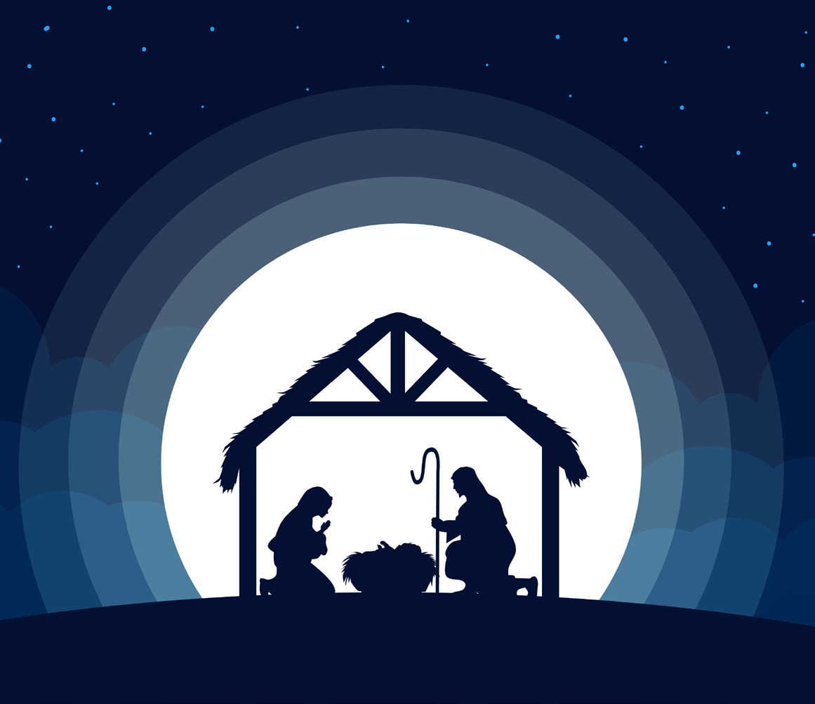 Nativity scene. Graphic provided.
