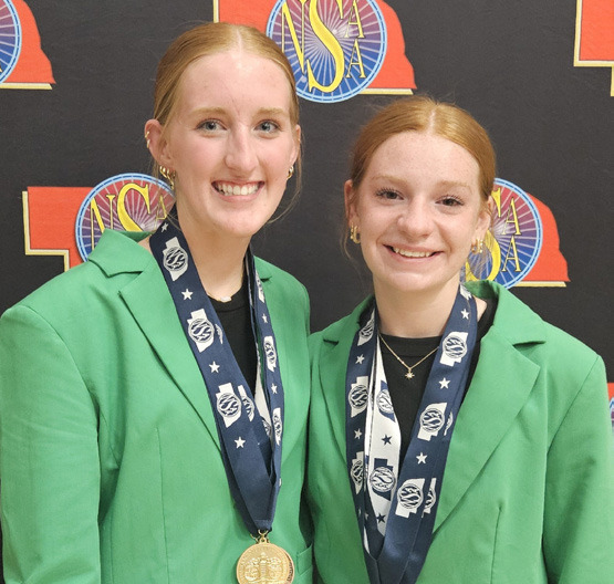 Both OID presentations from High Plains and Shelby-Rising City were crowned champion at state speech. Pictured above is High Plains: Rylee Hofmann, Madi Zerr, Garyt Lesiak and Peyton Hofmann. Below is Shelby-Rising City: Charlie Thompson, Kasey Fischbach, Kreyten Zimmerman and Hayden Reznicek. Photos provided by NSAA.