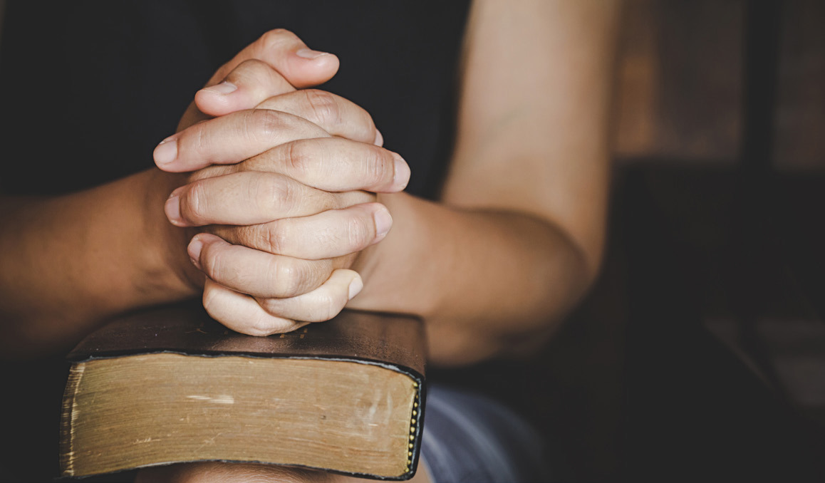 A group of local women gather to pray for our area schools. Photo illustration