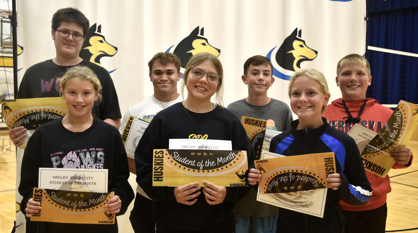 September Students of the Month