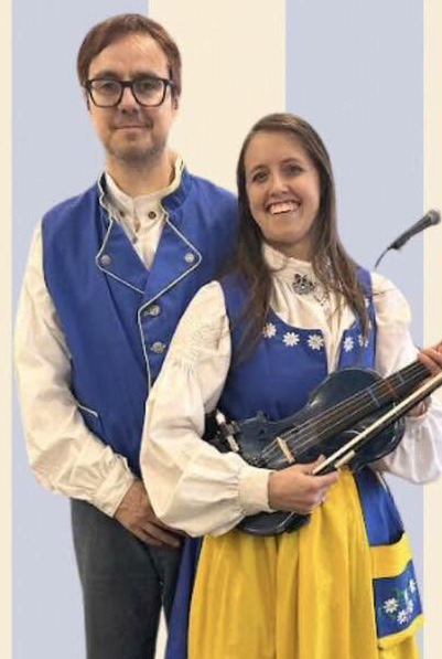 Project: Constellation is a duo, Santiago and Christina from North Dakota coming to perform and present at the Stromsburg Library.