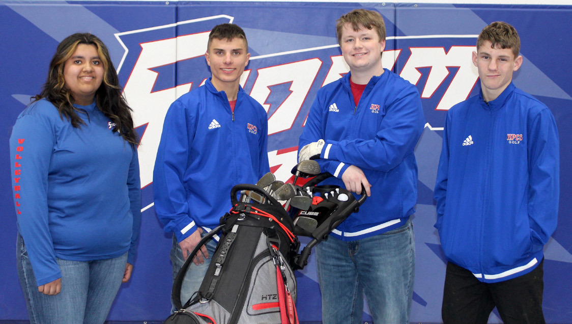 Nayeli Barrios (left), Cameron Bohaboj, Shane Cook, Eli Bagwell. Not Pictured is Kyleigh Farley. Photo provided