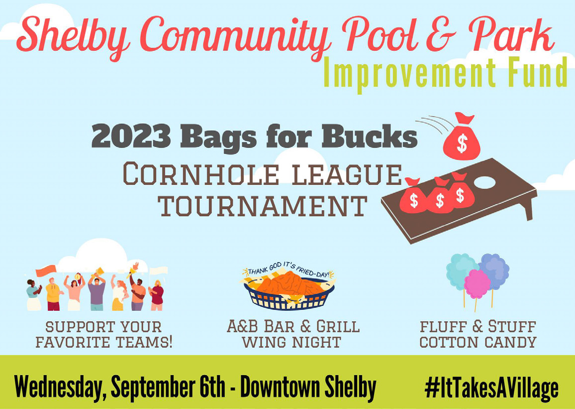 Due to heat the cornhole tournament is postponed to Wednesday, September 6th. Graphic provided.