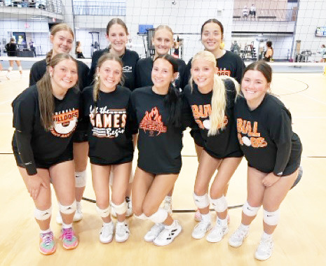 Osceola volleyball. Photo provided.
