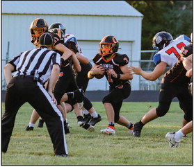 Matt DeMers runs this in for a touchdown. PCN photo by Blaine Winslow.