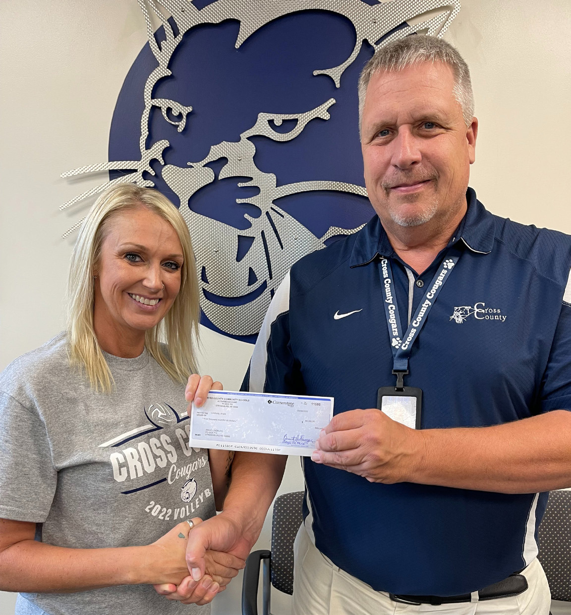 Lindburg Wins Cash for Camps Raffle