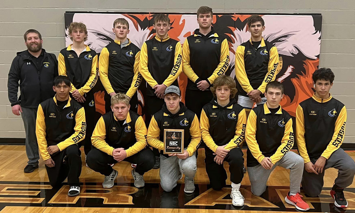 Husky Wrestling Takes 2nd at North Bend