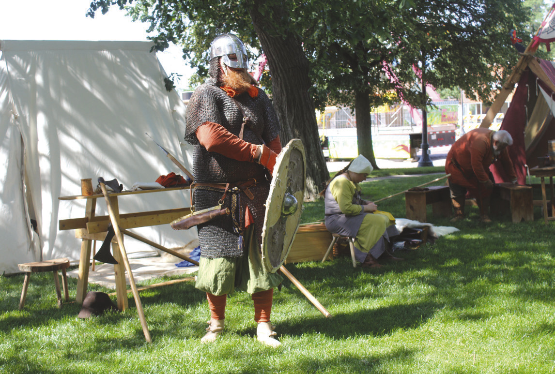 Above: The Glomesdal Vikings from Oklahoma will be back for Swedish Festival. Photo provided.