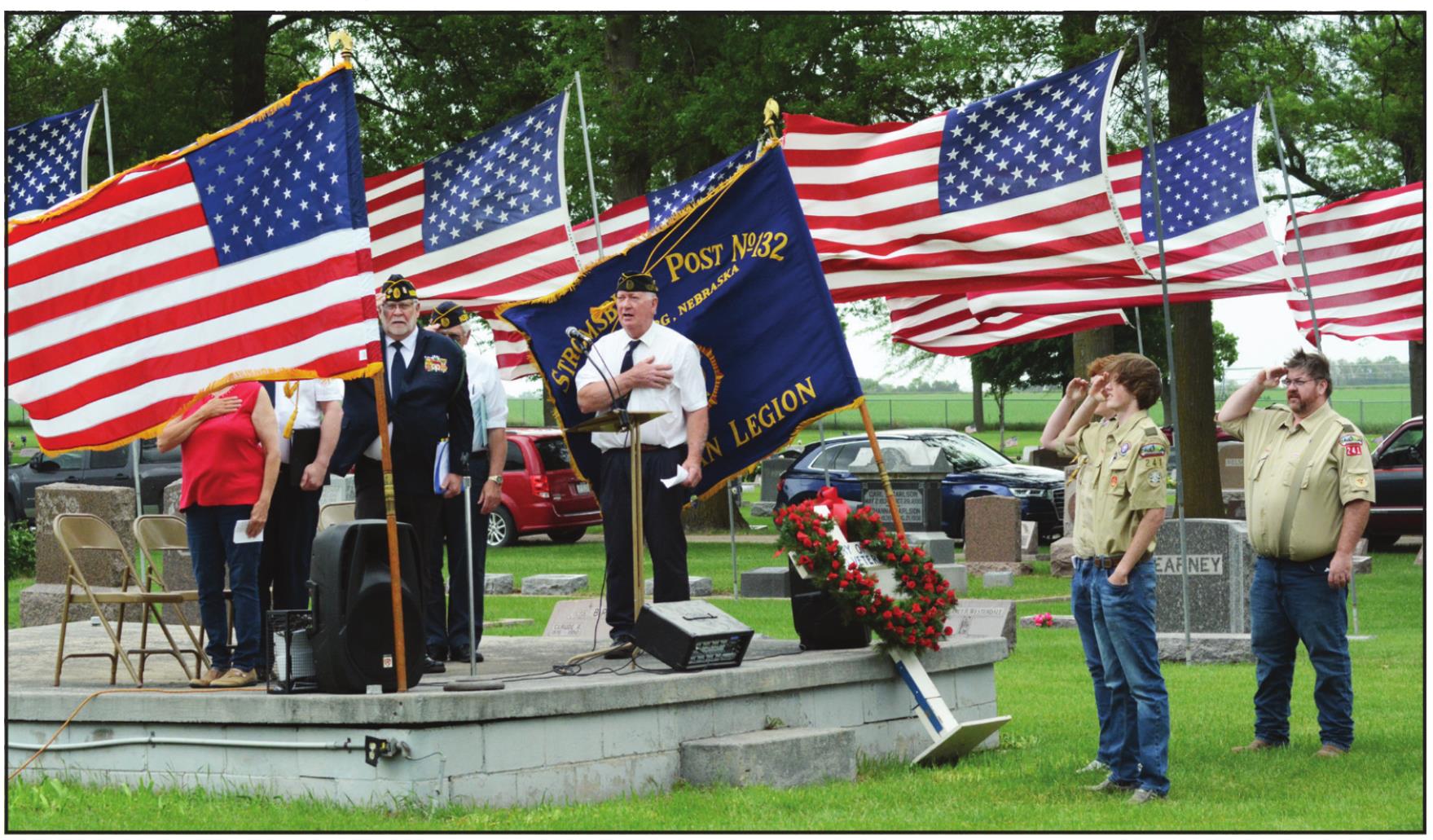 Stromsburg Honors Fallen on Memorial Day