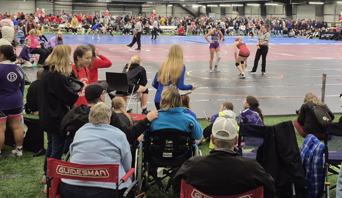 A total of 67 teams, over 600 wrestlers were on hand Thursday for the Norm Manstedt Invite at the Columbus Fieldhouse. PCN photo by Ken Kush.
