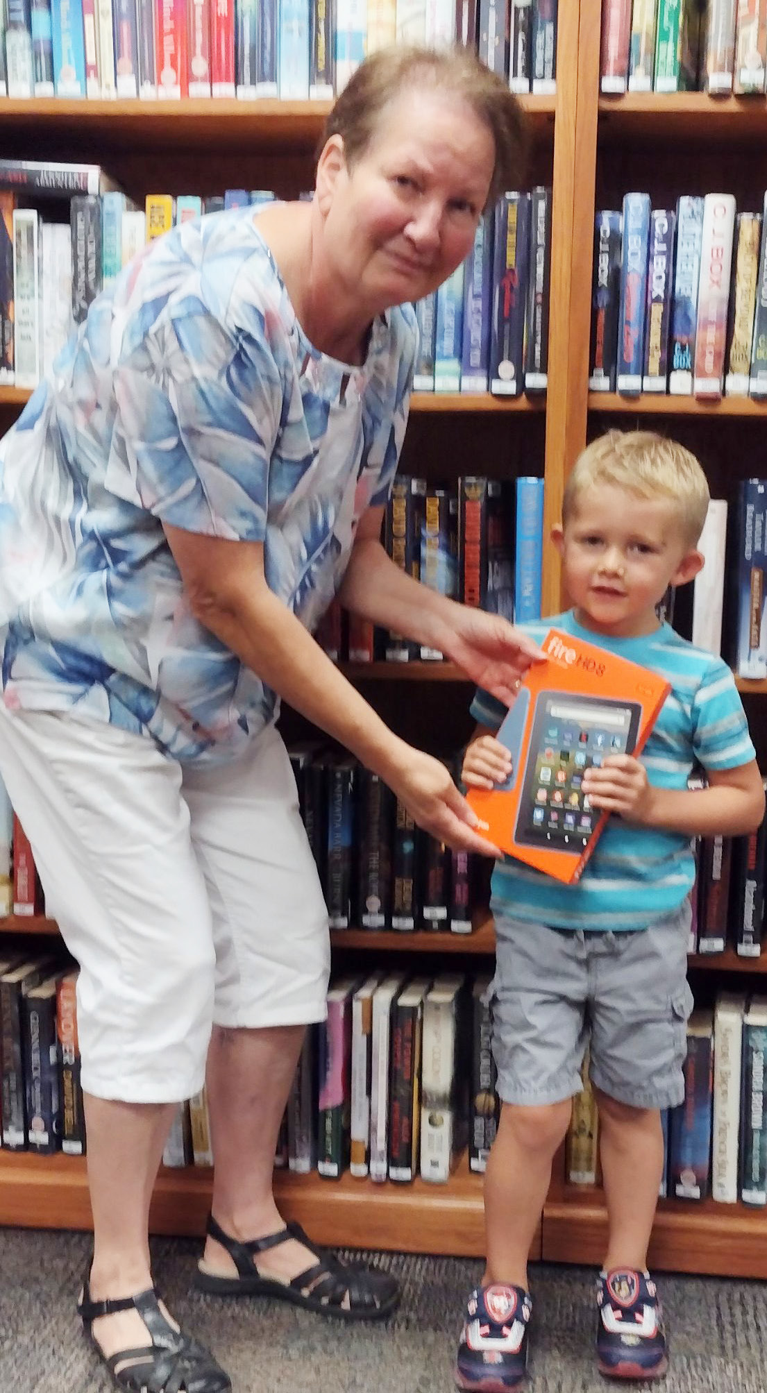 Library Tablet Winner Announced
