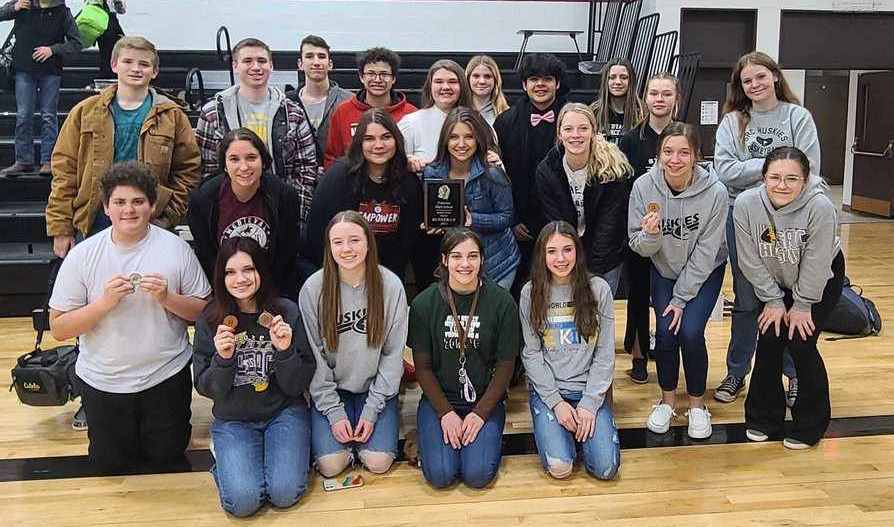 The Shelby-Rising City Speech Team competed at Fullerton. The varsity team was meet runnerup and the Novice team came in 4th place. Shelby-Rising City Schools photo