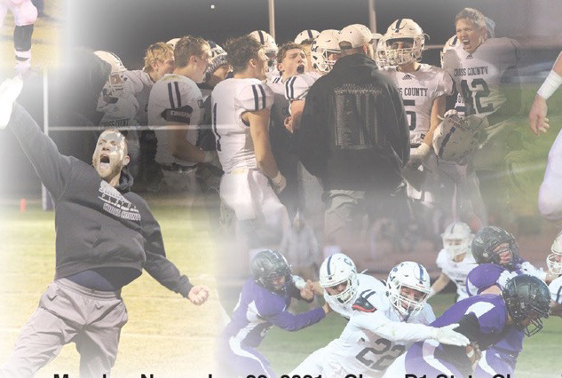 The 2021 Cross County Football team made it all the way to Lincoln and played for the Class D-1 State Title. The Cougars came up short as Howells-Dodge handed Cross County their only two losses all year. PCN file photo.