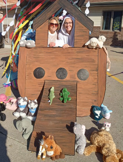 The Best Trunk Award goes to Sacred Heart CCD for their depiction of Noah's Ark at the Shelby Trunk or Treat. Photo provided by the Shelby Community Library