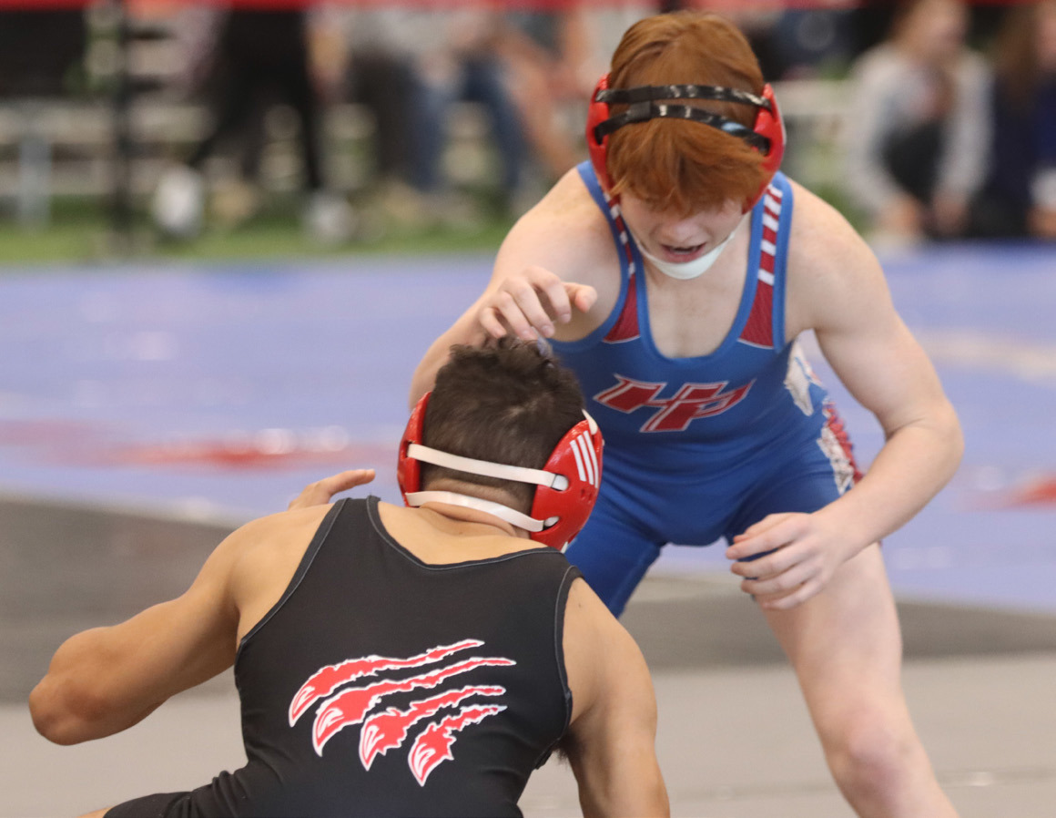 Top-Makayo Confer of High Plains is shown in action at the Norm Manstedt Invite. Confer scored four of the team’s six points.  