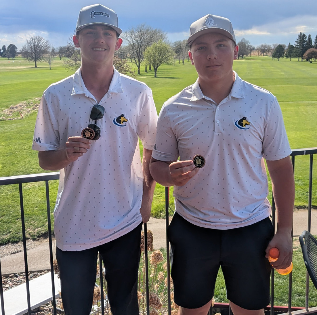 SRC’s Jaxon Carter and Layne Donner finished fourth at the Fullerton Best Ball Invite. Photo was provided.