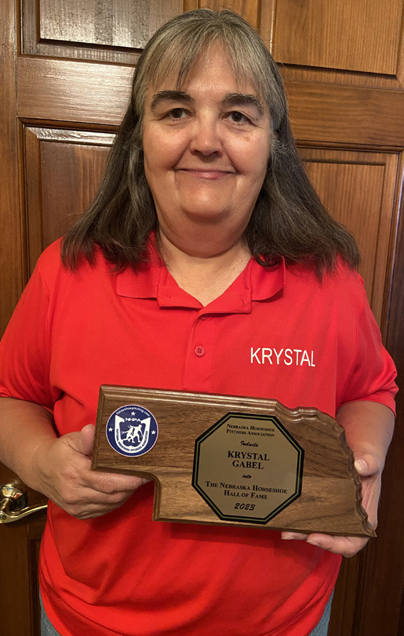 Gabel Inducted into Neb. Horseshoe Hall of Fame