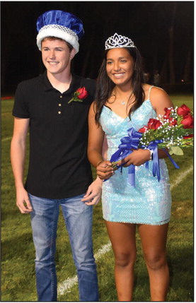 High Plains held homecoming this past week. Crowned king was Lance Russell and queen Esperanza Lesiak. PCN photo by Beth Sparrow.