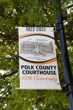 The weekend celebrated the Polk County Courthouse's 100th anniversary.