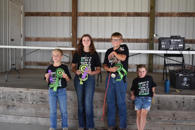 Small animal show participants