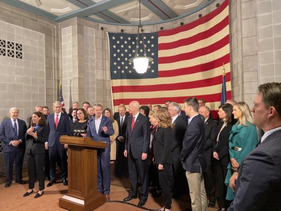 Nebraska Governor Jim Pillen announced that former Governor Pete Ricketts will be appointed as Nebraska's next U.S. Senator. Photo provided