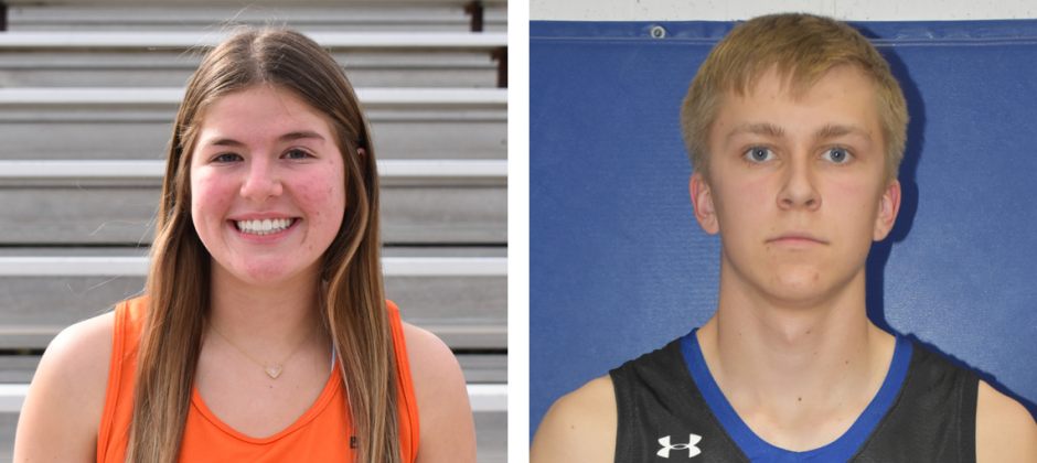 Each week during the school year, the Polk County News will select a male and female Athlete of the Week.